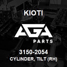 3150-2054 Kioti CYLINDER, TILT (RH) | AGA Parts