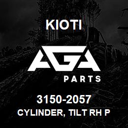 3150-2057 Kioti CYLINDER, TILT RH P | AGA Parts