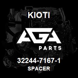 32244-7167-1 Kioti SPACER | AGA Parts