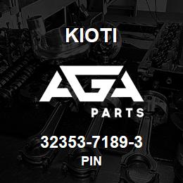 32353-7189-3 Kioti PIN | AGA Parts