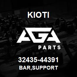 32435-44391 Kioti BAR,SUPPORT | AGA Parts