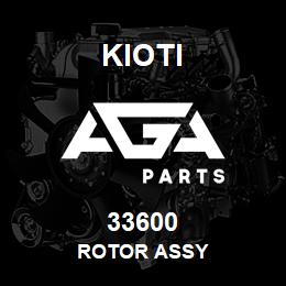 33600 Kioti ROTOR ASSY | AGA Parts