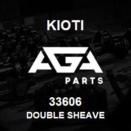 33606 Kioti DOUBLE SHEAVE | AGA Parts