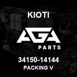 34150-14144 Kioti PACKING V | AGA Parts