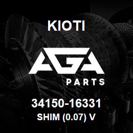 34150-16331 Kioti SHIM (0.07) V | AGA Parts