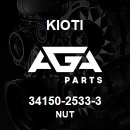 34150-2533-3 Kioti NUT | AGA Parts