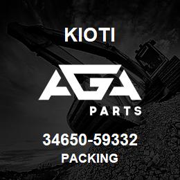 34650-59332 Kioti PACKING | AGA Parts