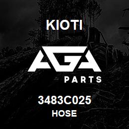 3483C025 Kioti HOSE | AGA Parts