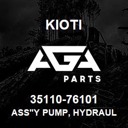 35110-76101 Kioti ASS'Y PUMP, HYDRAULIC O/P OBS V | AGA Parts