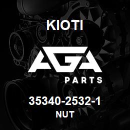 35340-2532-1 Kioti NUT | AGA Parts