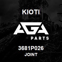 3681P026 Kioti JOINT | AGA Parts