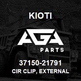 37150-21791 Kioti CIR CLIP, EXTERNAL | AGA Parts