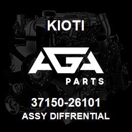 37150-26101 Kioti ASSY DIFFRENTIAL | AGA Parts