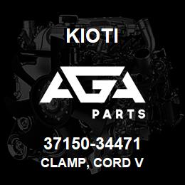 37150-34471 Kioti CLAMP, CORD V | AGA Parts