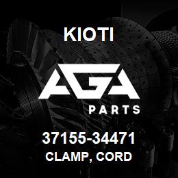 37155-34471 Kioti CLAMP, CORD | AGA Parts