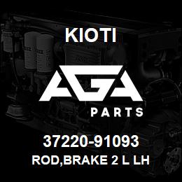 37220-91093 Kioti ROD,BRAKE 2 L LH | AGA Parts