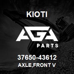 37650-43612 Kioti AXLE,FRONT V | AGA Parts