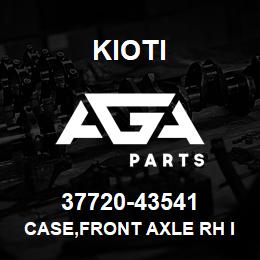 37720-43541 Kioti CASE,FRONT AXLE RH IA | AGA Parts