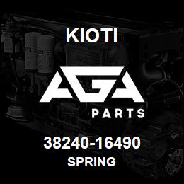 38240-16490 Kioti SPRING | AGA Parts