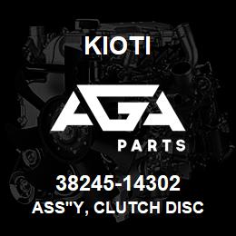 38245-14302 Kioti ASS'Y, CLUTCH DISC | AGA Parts