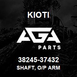 38245-37432 Kioti SHAFT, O/P ARM | AGA Parts