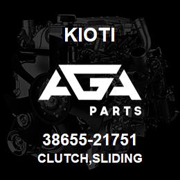 38655-21751 Kioti CLUTCH,SLIDING | AGA Parts