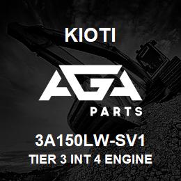 3A150LW-SV1 Kioti TIER 3 INT 4 ENGINE CK30 V | AGA Parts