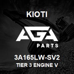 3A165LW-SV2 Kioti TIER 3 ENGINE V | AGA Parts