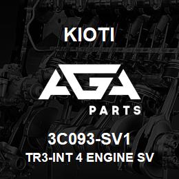 3C093-SV1 Kioti TR3-INT 4 ENGINE SV | AGA Parts