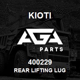 400229 Kioti REAR LIFTING LUG | AGA Parts