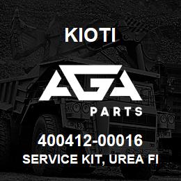 400412-00016 Kioti SERVICE KIT, UREA FILTER V | AGA Parts