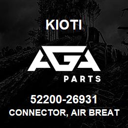 52200-26931 Kioti CONNECTOR, AIR BREATHER | AGA Parts