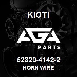 52320-41422 Kioti WIRE, HORN | AGA Parts