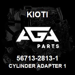 56713-28131 Kioti ADAPTER 1,CYLINDER V | AGA Parts