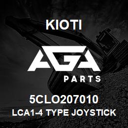 5CLO207010 Kioti LCA1-4 TYPE JOYSTICK LEVER FOR 2 SECTIONS CONTROL KIT | AGA Parts