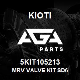 5KIT105213 Kioti MRV VALVE KIT SD6 | AGA Parts