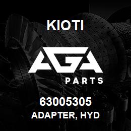 63005305 Kioti ADAPTER, HYD | AGA Parts