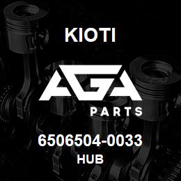 6506504-0033 Kioti HUB | AGA Parts