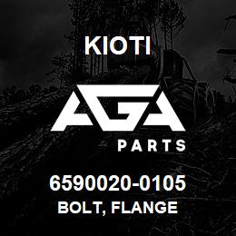 6590020-0105 Kioti BOLT, FLANGE | AGA Parts