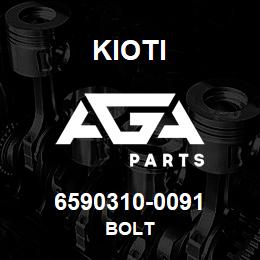 6590310-0091 Kioti BOLT | AGA Parts