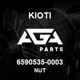 6590535-0003 Kioti NUT | AGA Parts