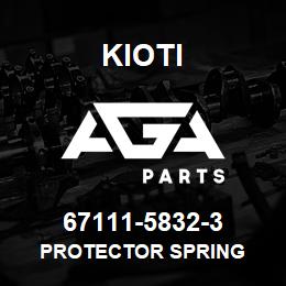 67111-58323 Kioti SPRING,PROTECTOR | AGA Parts