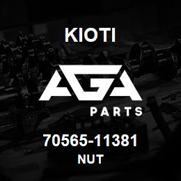 70565-11381 Kioti NUT | AGA Parts