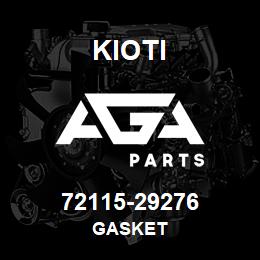 72115-29276 Kioti GASKET | AGA Parts