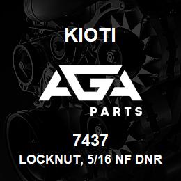 7437 Kioti KB2395 LOCK NUT | AGA Parts