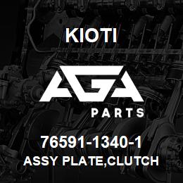 76591-1340-1 Kioti ASSY PLATE,CLUTCH | AGA Parts