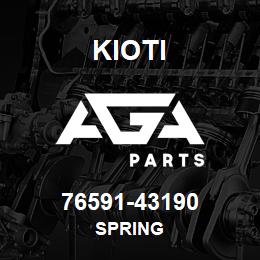 76591-43190 Kioti SPRING | AGA Parts