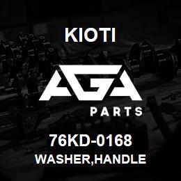 76KD-0168 Kioti WASHER,HANDLE | AGA Parts