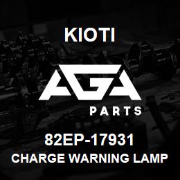 82EP-17931 Kioti CHARGE WARNING LAMP ASSYV | AGA Parts