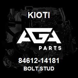 84612-14181 Kioti BOLT,STUD | AGA Parts